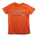 Fruit of the Spirit Version 2 - Short sleeve kids t-shirt [MORE COLORS AVAILABLE]