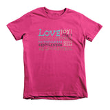 Fruit of the Spirit Version 2 - Short sleeve kids t-shirt [MORE COLORS AVAILABLE]