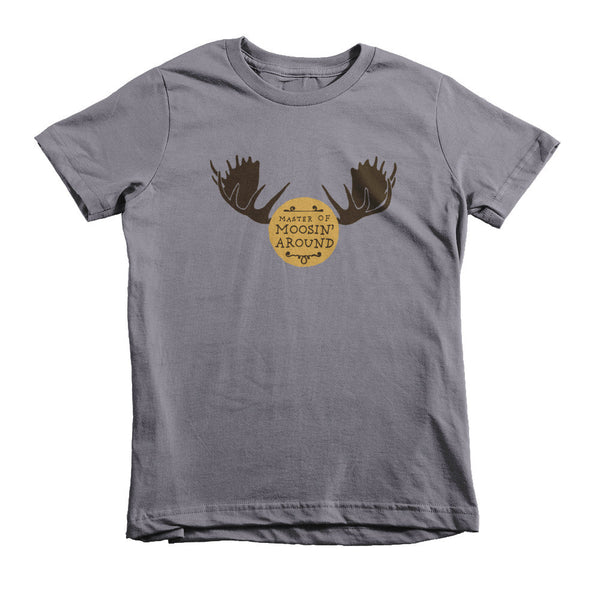 Moose'n Around - Short sleeve kids t-shirt [MORE COLORS AVAILABLE]