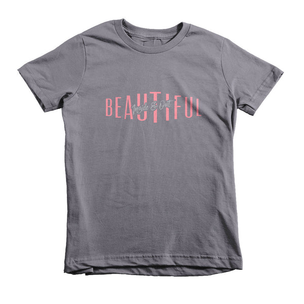 Beautiful Inside & Out - Short sleeve kids t-shirt [MORE COLORS AVAILABLE]